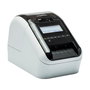 Brother QL-820NWBc - Etiquetadora Térmica Directa, USB/Wi-Fi/LAN/Bluetooth 5.2, 300 DPI, 176 mm/s, Blanco y Negro, Inalámbrica y Alámbrica