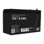 Green Cell AGM47 Batería Sellada Plomo-Ácido 12V 8500mAh 8,5Ah Negro Universal