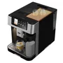 Beko CEG7348X Cafetera con Molinillo, 1350 W, Capacidad 250 g de Granos, Color Negro / Plata