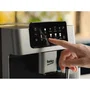 Beko CEG7348X Cafetera con Molinillo, 1350 W, Capacidad 250 g de Granos, Color Negro / Plata