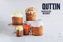 Quttin Molde para Horno con Cierre 14x14x12cm (Pack de 12)