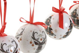 DKD Home Decor Decoracion Colgante Navidad Tradicional Multicolor PVC Set de 14 Piezas 21 x 15.5 x 24 cm