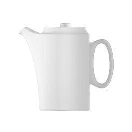 G.BENEDIKT PRINCIPE Cafetera 60 cl, vajilla blanca, colección Príncipe, apta para negocios gastronómicos