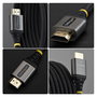 StarTech Cable HDMI Certificado Premium de 2m, 4K a 60Hz, Negro y Plata