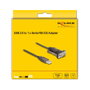 DeLOCK Adaptador USB 2.0 Tipo-A a Serial RS-232 D-Sub 9 pin de 1,5 m