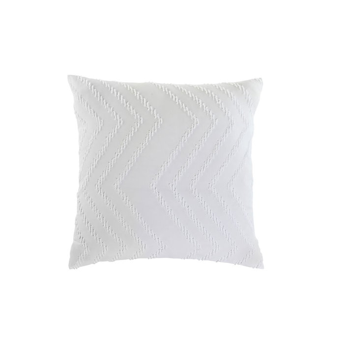 DKD Home Decor Cojín Blanco Bordado 45x45x45 cm