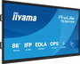 Iiyama TE8615A-B1AG Monitor Interactivo 86" 4K UHD Android 16/128GB
