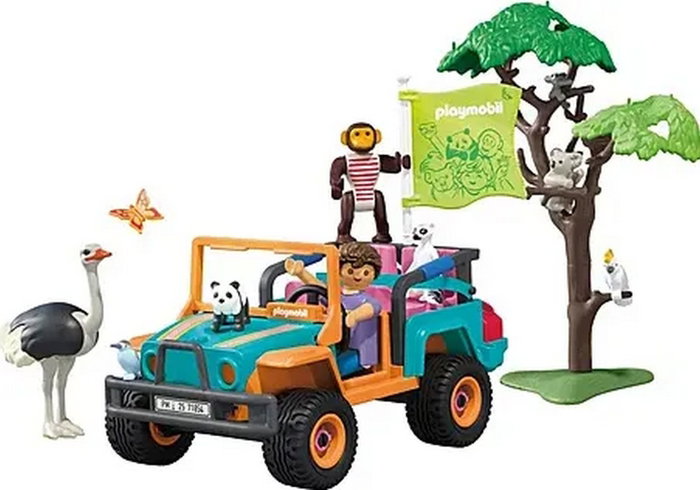 Playmobil Vehículo todoterreno de colores Animals y Friends Playmobil Vehículo todoterreno de colores Animals y Friends