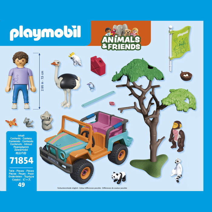 Playmobil Vehículo todoterreno de colores Animals y Friends Playmobil Vehículo todoterreno de colores Animals y Friends