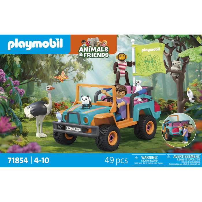 Playmobil Vehículo todoterreno de colores Animals y Friends Playmobil Vehículo todoterreno de colores Animals y Friends