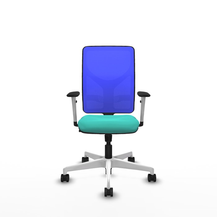 PIQUERAS Y CRESPO Silla de oficina Motilla con mecanismo Sincro, Turquesa y Azul PIQUERAS Y CRESPO Silla de oficina Motilla con mecanismo Sincro, Turquesa y Azul