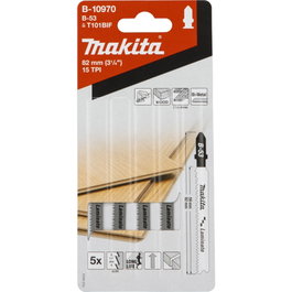 Makita B-53 Hoja de Sierra Caladora para Laminados, Pack de 5