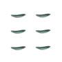 Summa Moon Turquoise Plato Llano Abstract Oval 26x15cm (Set de 6) inevitable