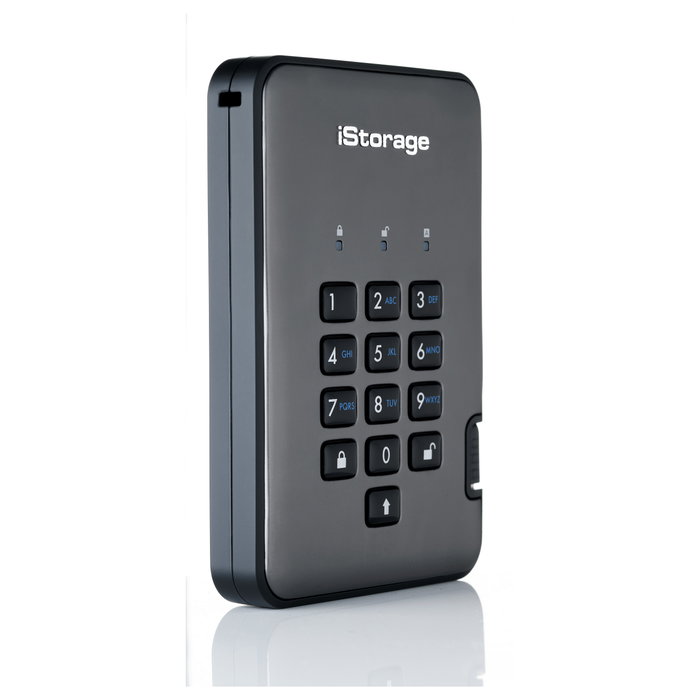 iStorage diskAshur Pro2 4TB USB3.2 2.5 inch Negro
