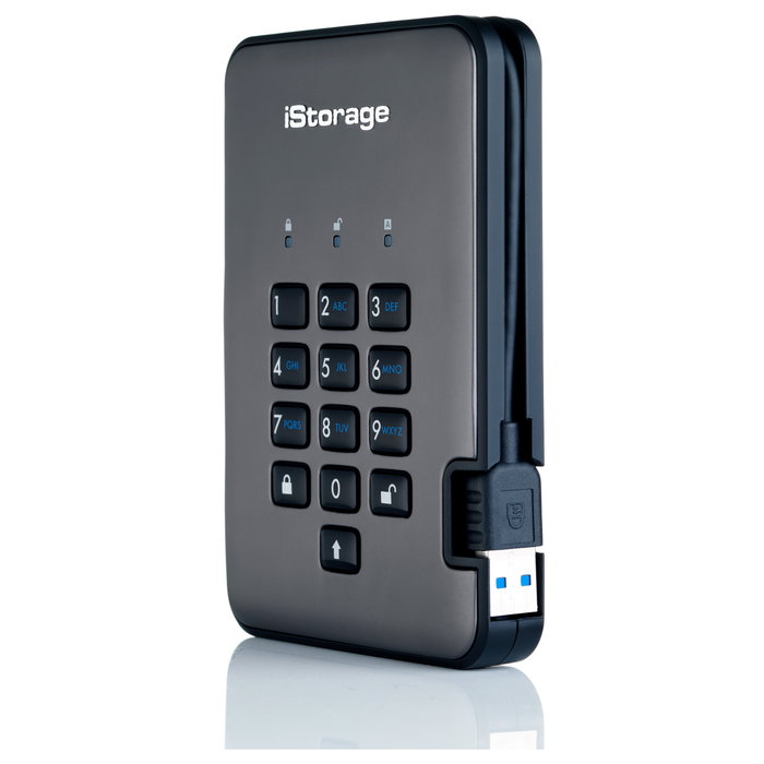 iStorage diskAshur Pro2 4TB USB3.2 2.5 inch Negro