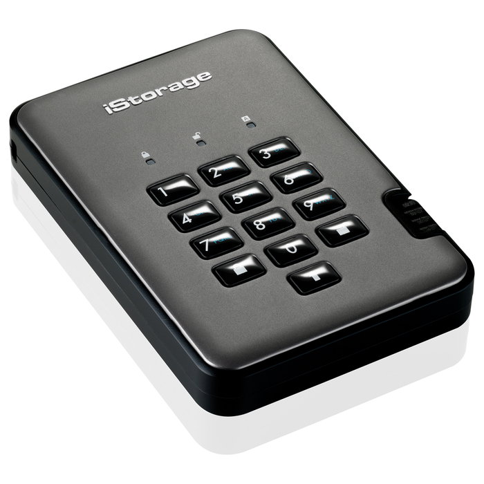 iStorage diskAshur Pro2 4TB USB3.2 2.5 inch Negro