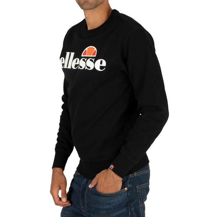 Camiseta de Manga Larga Hombre Ellesse SL Succiso Negro S