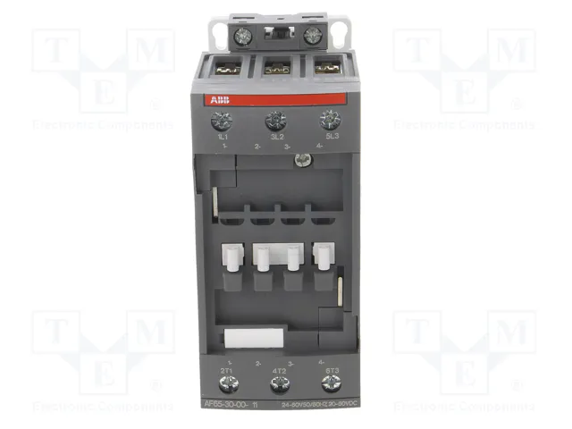 ABB Contactor AF 3-polar 65A 24-60VAC/20-60VDC ABB Contactor AF 3-polar 65A 24-60VAC/20-60VDC