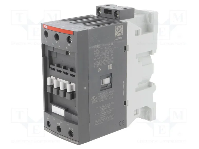 ABB Contactor AF 3-polar 65A 24-60VAC/20-60VDC ABB Contactor AF 3-polar 65A 24-60VAC/20-60VDC