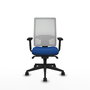 PIQUERAS Y CRESPO Silla de oficina Horna Azul y Blanco