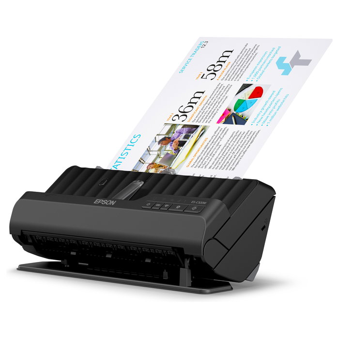 Epson ES-C320W Escáner A4 con Wi-Fi y ADF Epson ES-C320W Escáner A4 con Wi-Fi y ADF
