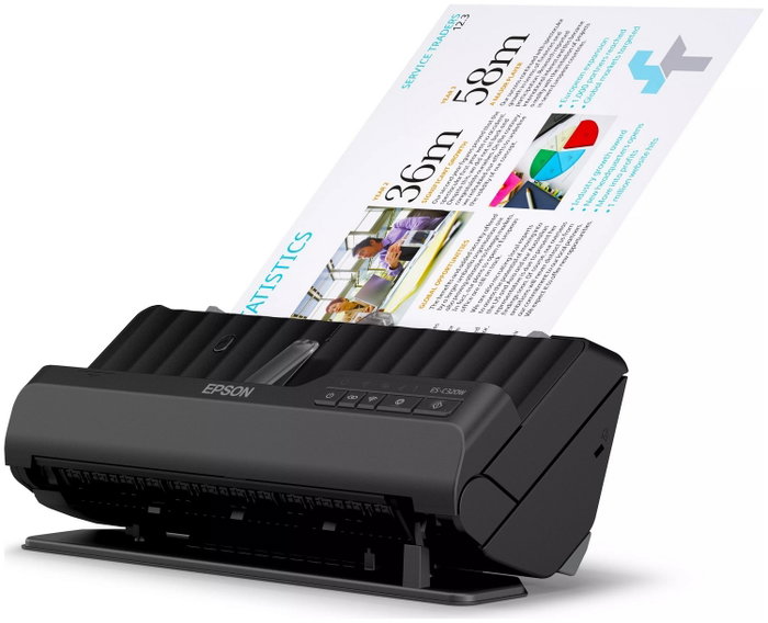 Epson ES-C320W Escáner A4 con Wi-Fi y ADF Epson ES-C320W Escáner A4 con Wi-Fi y ADF