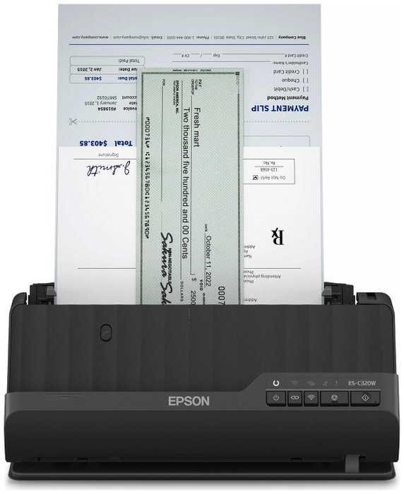 Epson ES-C320W Escáner A4 con Wi-Fi y ADF Epson ES-C320W Escáner A4 con Wi-Fi y ADF