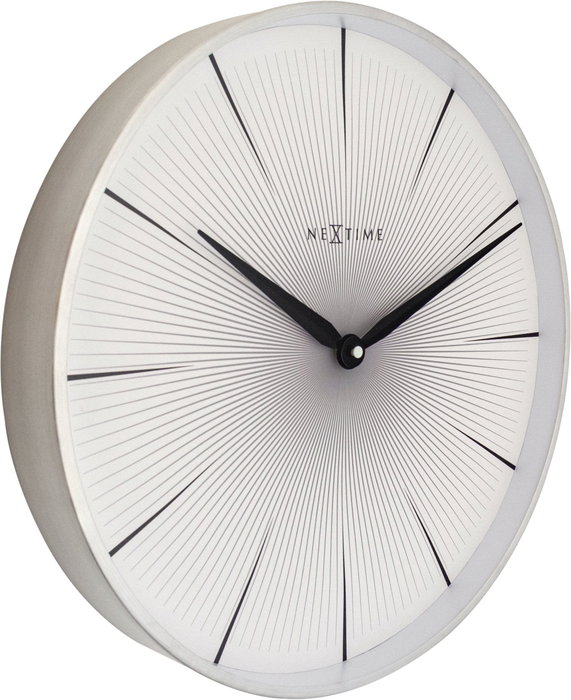 Nextime Reloj de Pared 3511WI Gris de 40 cm