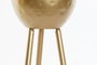 DKD Home Decor Macetero Dorado Metal 20 x 44 x 20 cm (2 Unidades)