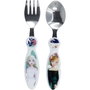 Licensing Juego de Cubiertos Elípticos Metálicos 2 Piezas Frozen