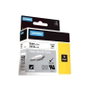 Dymo Rhino Industrial Tubo Termorretráctil ID1-9 Negro sobre Blanco 9mm x 1,5m