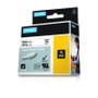 Dymo Rhino Industrial Tubo Termorretráctil ID1-9 Negro sobre Blanco 9mm x 1,5m