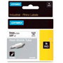 Dymo Rhino Industrial Tubo Termorretráctil ID1-9 Negro sobre Blanco 9mm x 1,5m