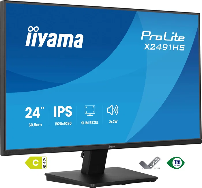 Iiyama ProLite X2491HS-B1 Monitor 23.8 IPS Full HD 120Hz Iiyama ProLite X2491HS-B1 Monitor 23.8 IPS Full HD 120Hz