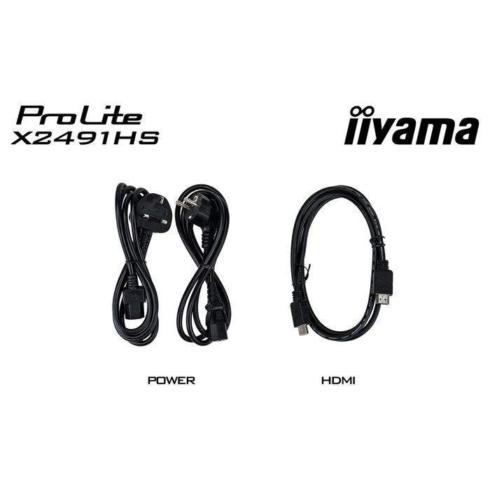 Iiyama ProLite X2491HS-B1 Monitor 23.8 IPS Full HD 120Hz Iiyama ProLite X2491HS-B1 Monitor 23.8 IPS Full HD 120Hz