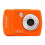 Easypix Aquapix W2024 - Cámara Compacta Sumergible 3 metros, 5 MP, HD 720p, Pantalla LCD 2.4", 8x Zoom Digital, Color Naranja