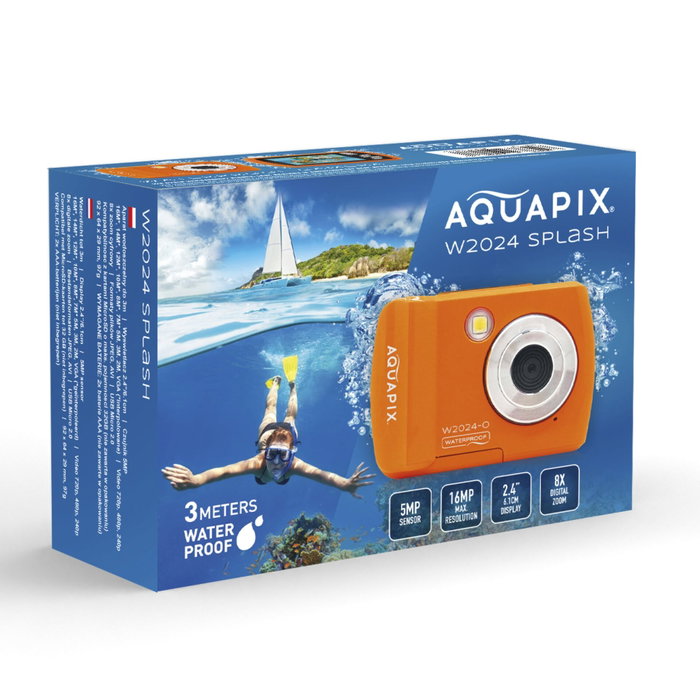 EASYPIX W2024 Splash Aquapix Orange EASYPIX W2024 Splash Aquapix Orange