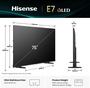 Smart TV Hisense 75E7Q 75 75" 4K Ultra HD LED HDR D-LED QLED