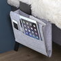 Home Deco Factory Organizador Borde De La Cama Vallee Outlet para Libros Tablet Telefono Gafas 31x8x24 cm
