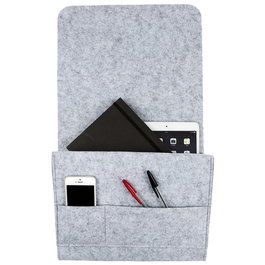 Home Deco Factory Organizador Borde De La Cama Vallee Outlet para Libros Tablet Telefono Gafas 31x8x24 cm