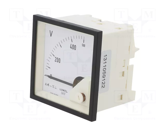 LUMEL Voltímetro de panel EA17 0÷500V AC True RMS