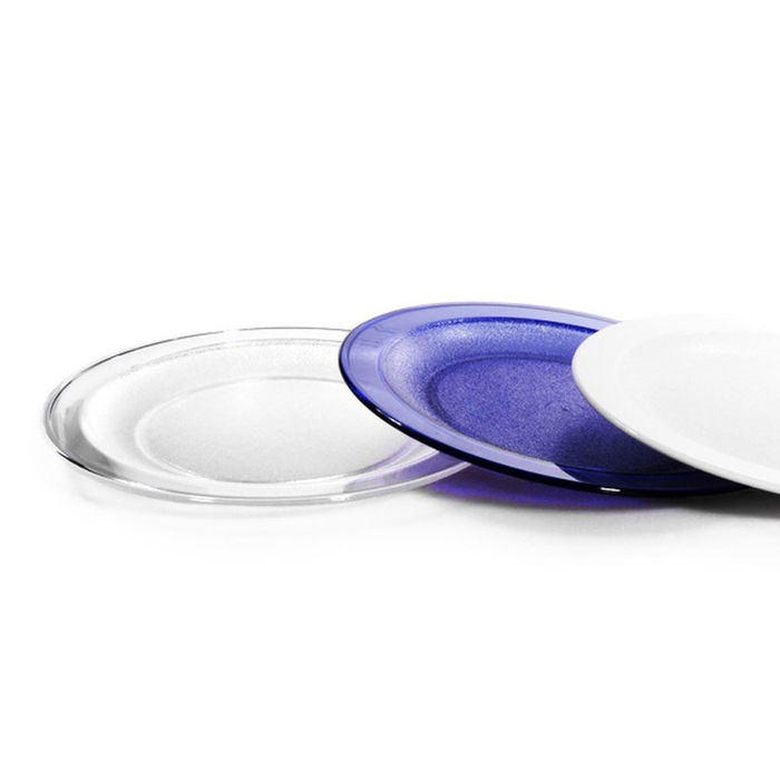 RB Drinks Plato Transparente diámetro 24 cm (6 Unidades)