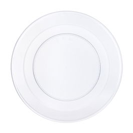 RB Drinks Plato Transparente diámetro 24 cm (6 Unidades)