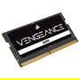 Corsair Vengeance CMSX24GX5M1A4800C40 24GB DDR5 4800MHz CL40 SO-DIMM (1x24GB) Memoria para Portátil