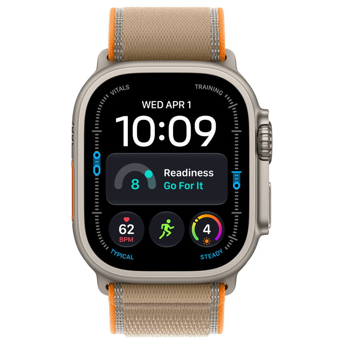 Apple Watch Ultra 4 Titanium Cellular 49mm Natural con Trail Loop sand S/M Apple Watch Ultra 4 Titanium Cellular 49mm Natural con Trail Loop sand S/M