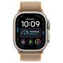 Apple Watch Ultra 4 Titanium Cellular 49mm Natural con Trail Loop sand S/M
