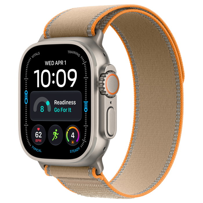 Apple Watch Ultra 4 Titanium Cellular 49mm Natural con Trail Loop sand S/M Apple Watch Ultra 4 Titanium Cellular 49mm Natural con Trail Loop sand S/M