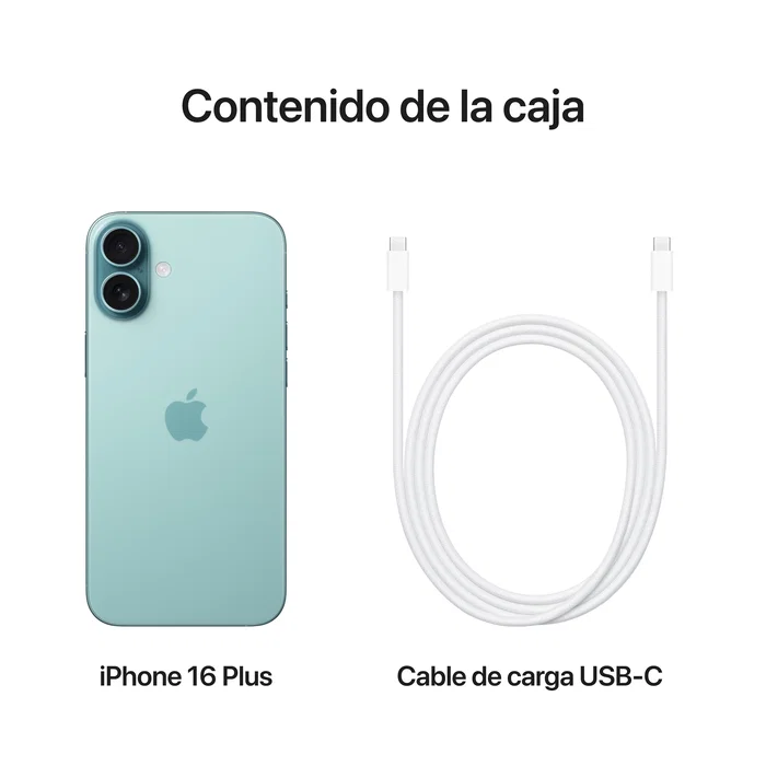 Apple iPhone 16 Plus 128 GB Verde azulado