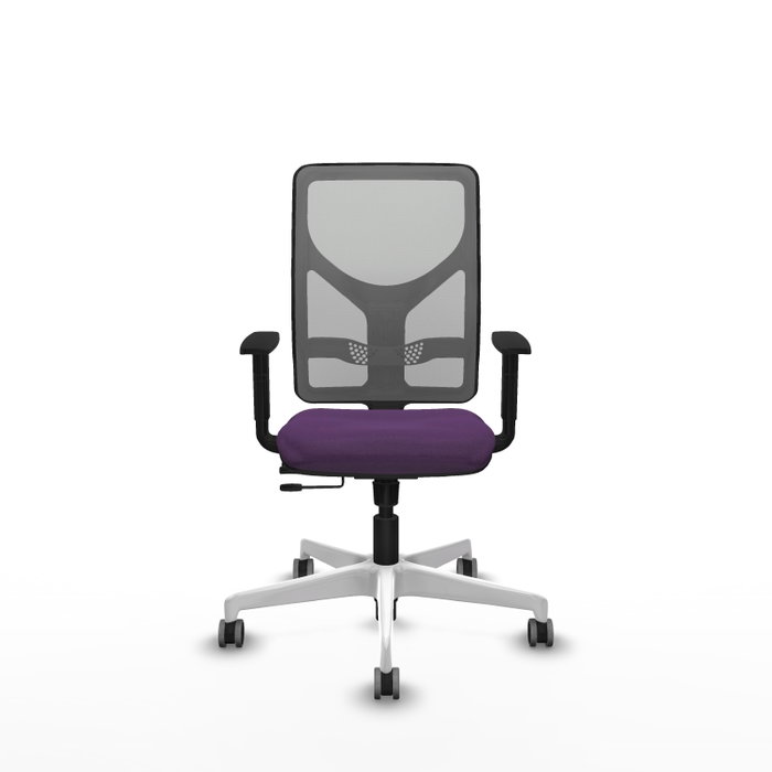 PIQUERAS Y CRESPO Silla de oficina Motilla Morada con Malla Gris PIQUERAS Y CRESPO Silla de oficina Motilla Morada con Malla Gris