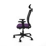 PIQUERAS Y CRESPO Silla Haches Morado y Negro